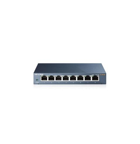 Switch sieciowy niezarządzalny TP-Link TL-SG108 8-portów 10/100/1000