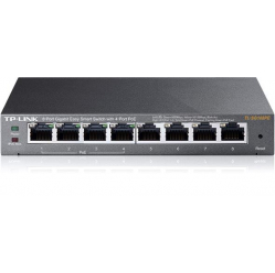 Switch Smart TP-Link TL-SG108PE 8-portów - 4 porty 10/100/1000 PoE 4 porty 10/100/1000