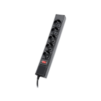 Listwa zasilająca   TRACER PowerWatch 1.5 m Black 5 gniazd 