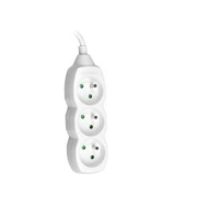 Listwa zasilająca  Przedłużacz TRACER PowerCord 3m 3 outlets; white