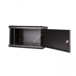 Szafa serwerowa Linkbasic 19'' 6U 600x450mm czarna  drzwi przednie stalowe 