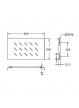 Linkbasic półka stała 350mm do szaf rack 19'' o głębokości 600mm (do 100kg)