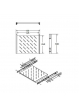 Linkbasic półka wysuwana 350mm 1U do szaf rack 19'' o głębokości 600mm