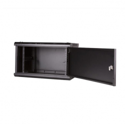 Szafa serwerowa Linkbasic 19'' 15U 600x450mm czarna  drzwi przednie stalowe 