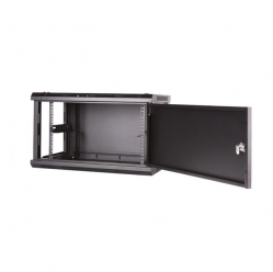 Szafa serwerowa Linkbasic 19'' 15U 600x450mm czarna  drzwi przednie stalowe 