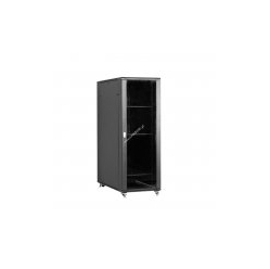 Szafa serwerowa Linkbasic 19'' 42U 800x1200mm czarna  drzwi przednie szklane 