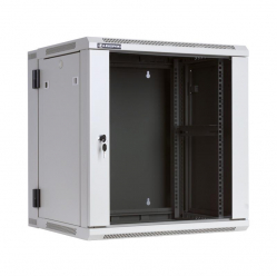 Szafa serwerowa Linkbasic dwusekcyjna 19'' 12U600x550mm szara  drzwi szklane 