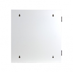 Szafa serwerowa Linkbasic dwusekcyjna 19'' 12U600x550mm szara  drzwi szklane 