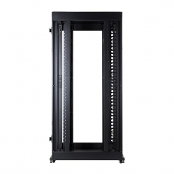 Szafa serwerowa Linkbasic 19'' 42U 800x1000mm czarna  drzwi perforowane 