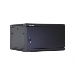 Szafa serwerowa Linkbasic 19'' 6U 600x600mm czarna  drzwi przednie stalowe 