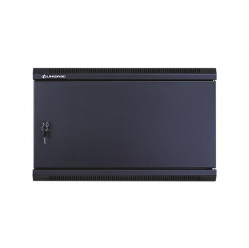 Szafa serwerowa Linkbasic 19'' 6U 600x600mm czarna  drzwi przednie stalowe 