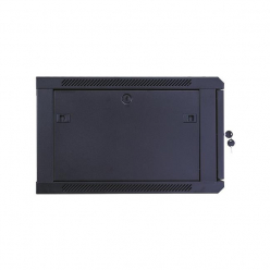 Szafa serwerowa Linkbasic 19'' 6U 600x600mm czarna  drzwi przednie stalowe 