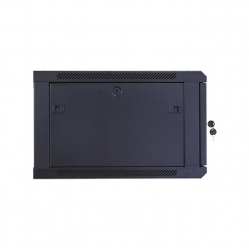 Szafa serwerowa Linkbasic 19'' 6U 600x600mm czarna  drzwi przednie stalowe 