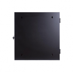 Szafa serwerowa Linkbasic dwusekcyjna 19'' 12U 600x550mm czarn stalowe drzwi 