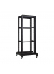 Stojak  Linkbasic open rack 19 22U czarny
