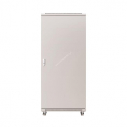 Szafa serwerowa Linkbasic 19'' 42U 600x1000mm szara drzwi przednie szklane 