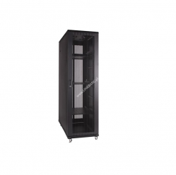 Szafa serwerowa Linkbasic 19'' 47U 800x1000mm czarna  drzwi perforowane 