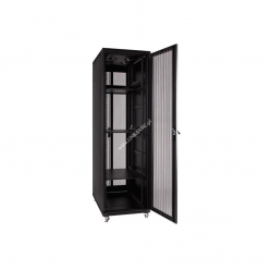 Szafa serwerowa Linkbasic 19'' 47U 800x1000mm czarna  drzwi perforowane 