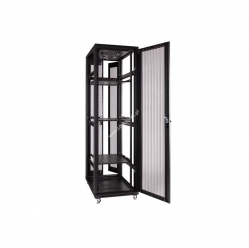 Szafa serwerowa Linkbasic 19'' 47U 800x1000mm czarna  drzwi perforowane 