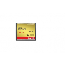 Karta pamięci SanDisk Compact Flash Extreme 32GB UDMA7 (transfer 120MB/s)