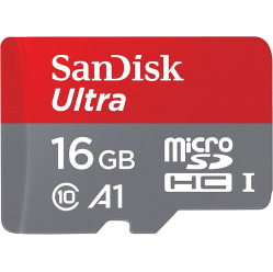 Karta pamięci SanDisk microSDHC 16 GB 98MB/s A1 Cl.10 UHS-I + ADAPTER