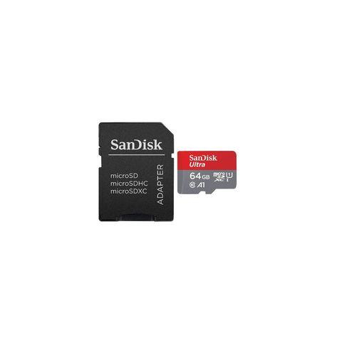 Karta pamięci SanDisk microSDXC 64 GB 100MB/s A1 Cl.10 UHS-I + ADAPTER