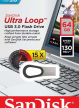 Pamięć USB SANDISK ULTRA LOOP USB 3.0 32GB 130MB/s