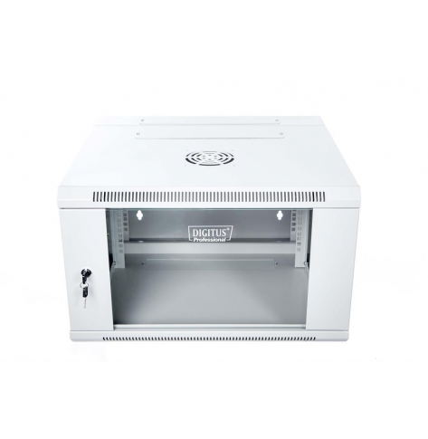 Szafa serwerowa DIGITUS dwusekcyjna 19'' 6U 600x550 RAL7035