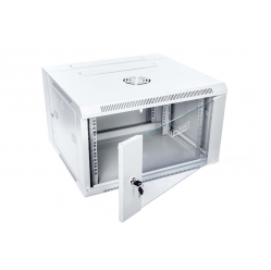 Szafa serwerowa DIGITUS dwusekcyjna 19'' 6U 600x550 RAL7035