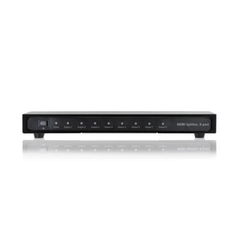 Rozdzielacz/Splitter HDMI 8-portowy, 1920x1080p FHD 3D, HDCP1.2