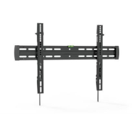 Uchwyt ścienny pojed, 1xLCD, max. 70", max. obciążenie 40kg, uchylny, poziomnica