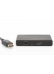 Splitter HDMI DIGITUS do DisplayPort 2-portowy, 4096x2160p 4K UHD 3D, HDCP