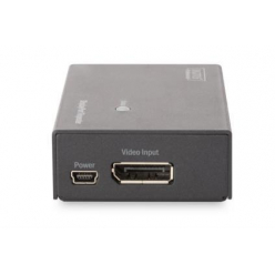 Wzmacniacz sygnału/Repeater DisplayPort do 7m/20m, 4096x2160p 4K UHD 3D, HDCP