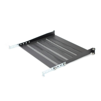 Półka DIGITUS TN-19-450-1U-BK 19 1U 450mm czarny