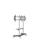 Stojak mobilny podwójny z półką, 2xLCD, max. 70", max. 128kg, VESA max. 800x500