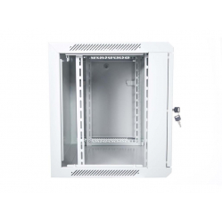 Szafa DIGITUS 19'' 12U 600x600mm drzwi metalowe RAL7035