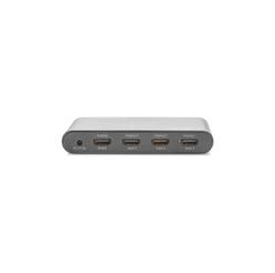 Splitter HDMI 3-portowy, 4K 60Hz UHD 3D HDR, HDCP 2.2, audio