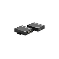 Extender HDMI do 100m po Cat.5e/6 UTP lub IP, 1080p 60Hz FHD, z audio (zestaw)