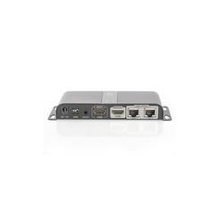Extender HDMI 2-portowy do 40m Cat.6, 1080p 60Hz, HDCP 1.4, IR, z audio (zestaw)