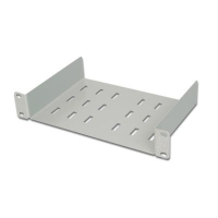 Półka DIGITUS DN-10 TRAY-1 do szaf 10 1U szara