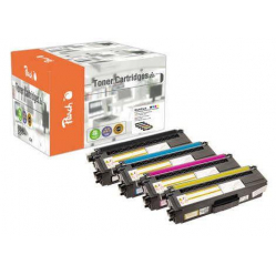 Toner PEACH PT515 | Zestaw | 1x4000, 3x3500 str. | Brother TN-326