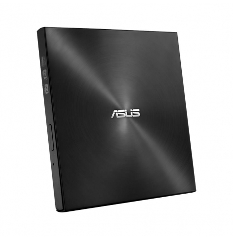 Nagrywarka zewnętrzna ASUS SDRW-08U7M, 8x, USB 2.0, slim, czarna, retail + 2 pły
