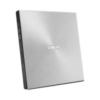 Nagrywarka zewnętrzna ASUS SDRW-08U7M, 8x, USB 2.0, slim, srebrna, retail + 2 pł