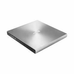 Nagrywarka zewnętrzna ASUS SDRW-08U7M, 8x, USB 2.0, slim, srebrna, retail + 2 pł
