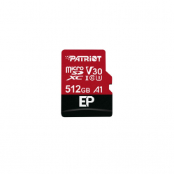 Karta pamięci Patriot EP Series 512GB MICRO SDXC V30, up to 100MB/s