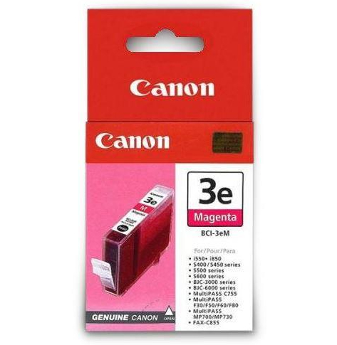 Tusz Canon BCI3EM magenta | BJC-3000, BJC-6000/6100/6200/6500, i550
