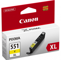 Tusz Canon CLI551Y XL yellow | iP7250/MG5450/MG6350