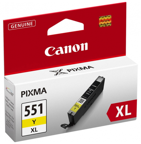 Tusz Canon CLI551Y XL yellow | iP7250/MG5450/MG6350