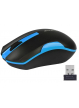 Mysz A4TECH V-TRACK G3-200N-1 Black+Blue WRLS