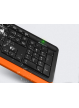 Klawiatura A4TECH FSTYLER FK10 Orange